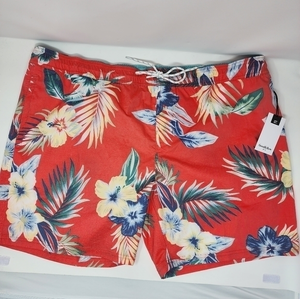 Goodfellow & Co. Men's Size XXL Tropical‎ Floral Swim Trunks NWT